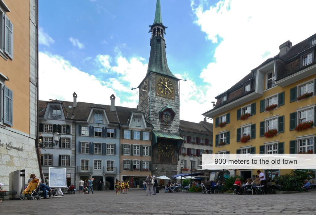 Baeren Self Check-In Hotel Solothurn Exterior foto